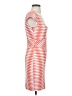 Guess Stripes Orange Casual Dress Size 4 - photo 4