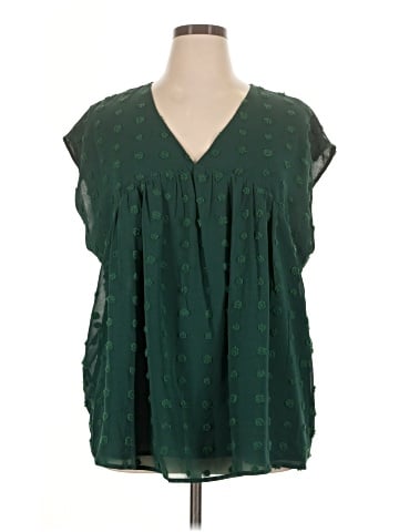 chic soul (chicsoul.com) Short Sleeve Blouse (view 1)