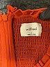 Wilfred 100% Polyester Orange Long Sleeve Blouse Size L - photo 7