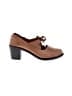 Spring Step 100% Leather Brown Heels Size EU 38 - photo 1