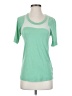 Poleci 100% Modal Green Short Sleeve Top Size XS - photo 1
