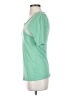 Poleci 100% Modal Green Short Sleeve Top Size XS - photo 5