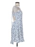Lulus 100% Rayon Hearts Blue Casual Dress Size S - photo 4