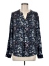 Noir Blue 3/4 Sleeve Blouse Size M - photo 1