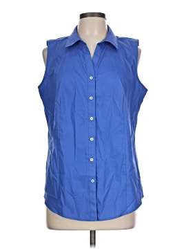 Talbots Outlet Sleeveless Button Down Shirt