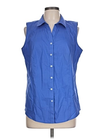 Talbots Outlet Sleeveless Button-Down Shirt (view 1)