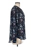 Noir Blue 3/4 Sleeve Blouse Size M - photo 4