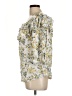 Chaus 100% Rayon Yellow 3/4 Sleeve Blouse Size L - photo 5