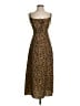 Unbranded 100% Polyester Paisley Brown Casual Dress Size XS - photo 1