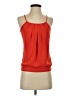 Express 100% Polyester Orange Sleeveless Blouse Size XS - photo 1
