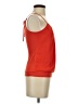 Express 100% Polyester Orange Sleeveless Blouse Size XS - photo 4