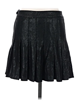 She + Sky Faux Leather Skirt (view 2)