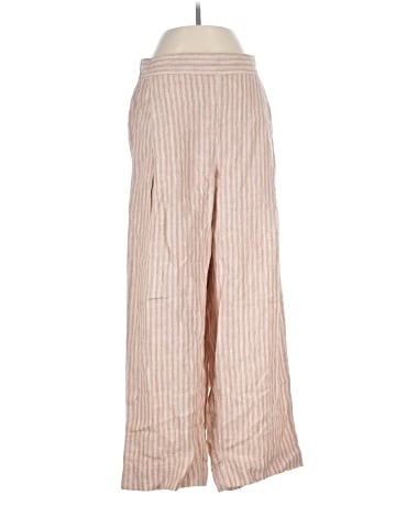 Madewell Pull-On Straight Crop Pants in 100% Linen (view 1)