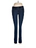 Just Black Solid Blue Jeans Size 28 waist - photo 1