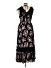 Torrid 100% Rayon Floral Black Casual Dress Size 1X Plus (1) - photo 2