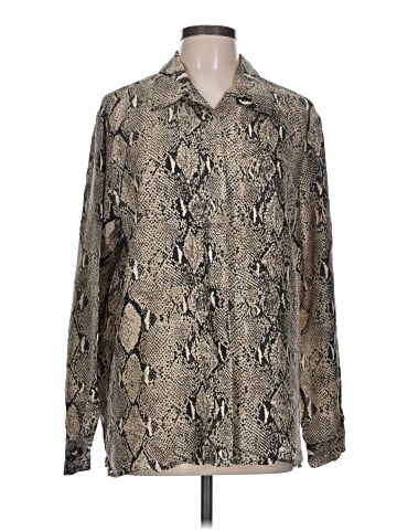 DressBarn Long Sleeve Button-Down Shirt (view 1)