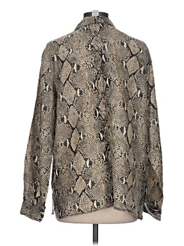 DressBarn Long Sleeve Button-Down Shirt (view 2)