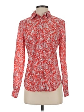Liberty Art Fabrics For J.Crew Long Sleeve Blouse