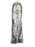 WeWoreWhat 100% Metallic Metallic Silver Casual Pants Size 27 waist - photo 1