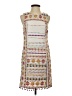 Akemi + Kin Print Ivory Casual Dress Size 2 - photo 1