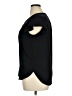 H&M 100% Polyester Black Short Sleeve Top Size 14 - photo 5