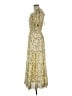 Max Studio 100% Polyester Yellow Casual Dress Size M - photo 5
