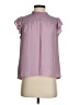Ann Taylor Purple Short Sleeve Blouse Size XS - photo 1