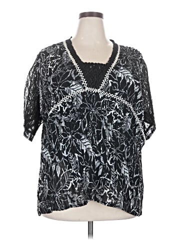 Coldwater Creek Short Sleeve Blouse (view 1)
