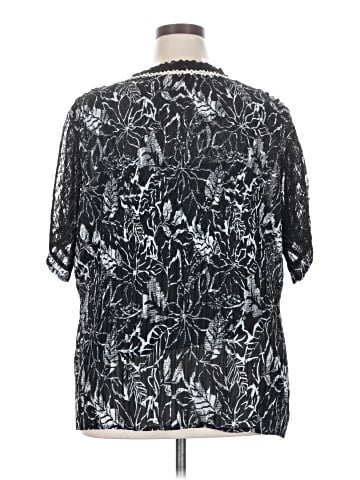Coldwater Creek Short Sleeve Blouse (view 2)