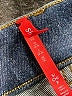 SPANX Chevron-herringbone Blue Jeans Size S - photo 7