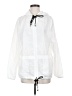 Unbranded 100% Polyester White Raincoat Size S - photo 1