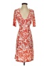 BCBGMAXAZRIA Print Orange Cocktail Dress Size S - photo 1