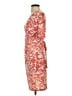 BCBGMAXAZRIA Print Orange Cocktail Dress Size S - photo 5