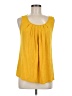 Perfect Peach Yellow Sleeveless Blouse Size M - photo 1