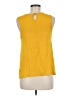 Perfect Peach Yellow Sleeveless Blouse Size M - photo 2