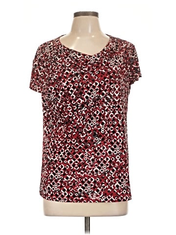 Kasper Short Sleeve Blouse (view 1)