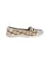 Vans Plaid Gold Flats Size 8 - photo 1