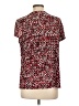 Kasper Red Short Sleeve Blouse Size L - photo 2