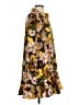 Tuckernuck 100% Polyester Yellow Casual Dress Size L - photo 4