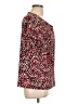 Kasper Red Short Sleeve Blouse Size L - photo 4
