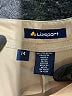 Lizsport 100% Polyester Solid Tan Casual Pants Size 14 - photo 4