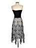 Lapis 100% Polyester Paisley Silver Cocktail Dress Size S - photo 2