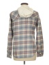 Columbia 100% Cotton Plaid Gray Jacket Size M - photo 2