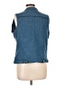 Spirited Rudolph Duke 100% Polyester Blue Denim Vest Size L - photo 2