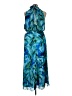 Xscape 100% Polyester Blue Cocktail Dress Size 14 (petite) - photo 2