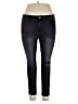 Kensie Solid Black Jeans Size 14W - photo 1