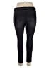 Kensie Solid Black Jeans Size 14W - photo 2