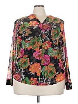 INC International Concepts Long Sleeve Blouse (view 1)