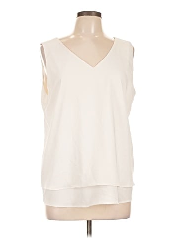 Ann Taylor Factory Sleeveless Blouse (view 1)