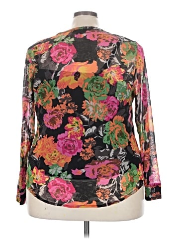 INC International Concepts Long Sleeve Blouse (view 2)